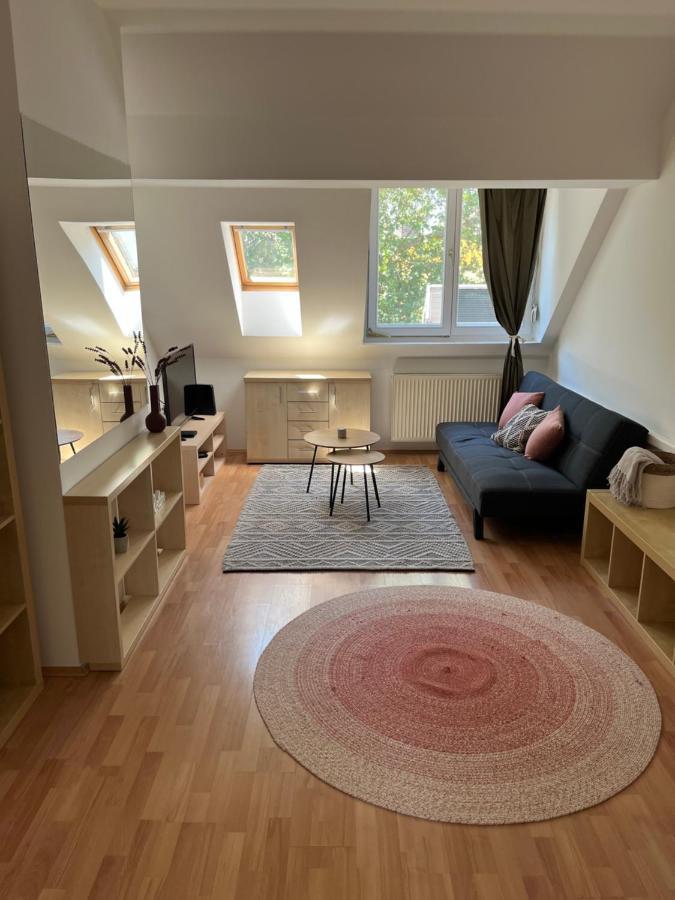 Studio Loft Apartment Pecs Bagian luar foto